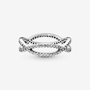 Pandora Jewelry - Pandora Crossing Bands Ring Pandora Jewelry - Pandora Crossing Bands Ring